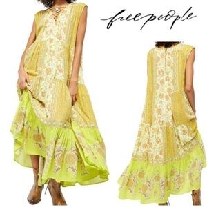 FP Hanalei Bay maxi lace up dress Small